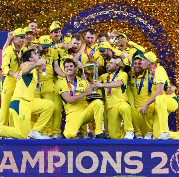 Winning Australian Test Team